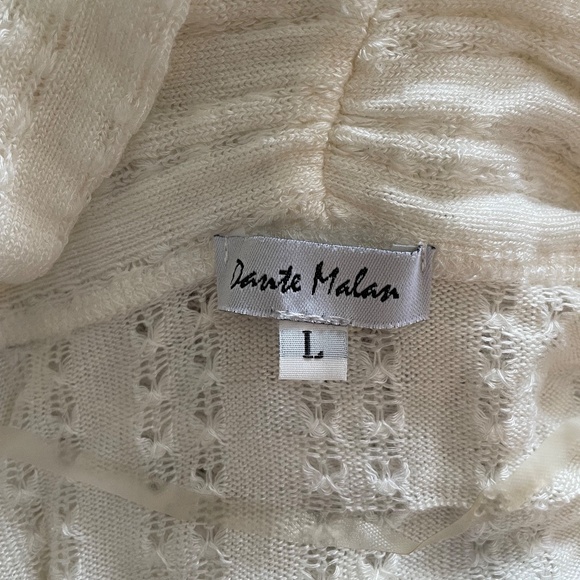 Dante Malan White Knit Long Cardigan - Picture 5 of 5